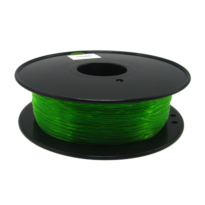 透明绿TPU 3D打印耗材