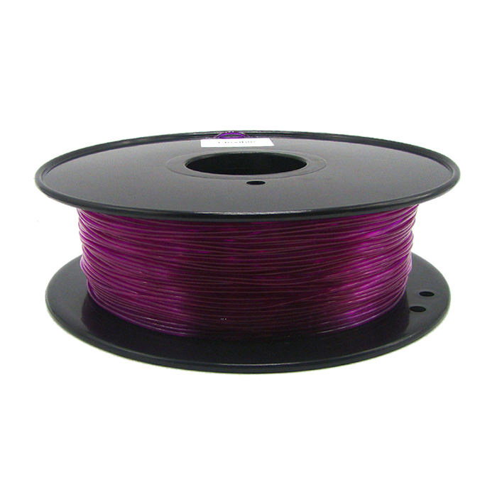透明紫色TPU 3D打印耗材